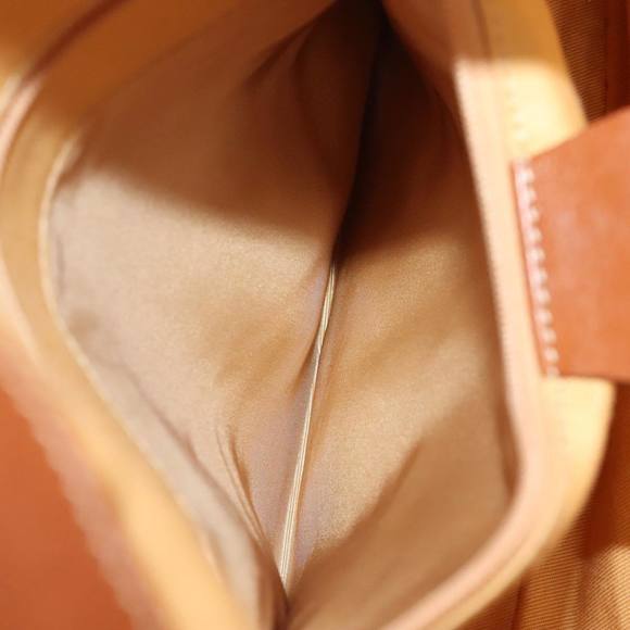 GUCCI Bamboo Hand Bag Leather 2way Brown Gold 001 1705 1638 Auth 92140 - Picture 11 of 16